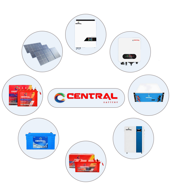 Products of Central Battery