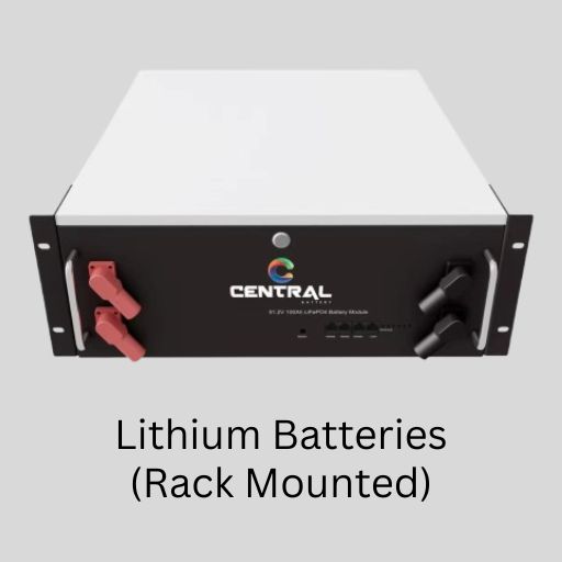 Central's Rack Mounted Lithium Batteries